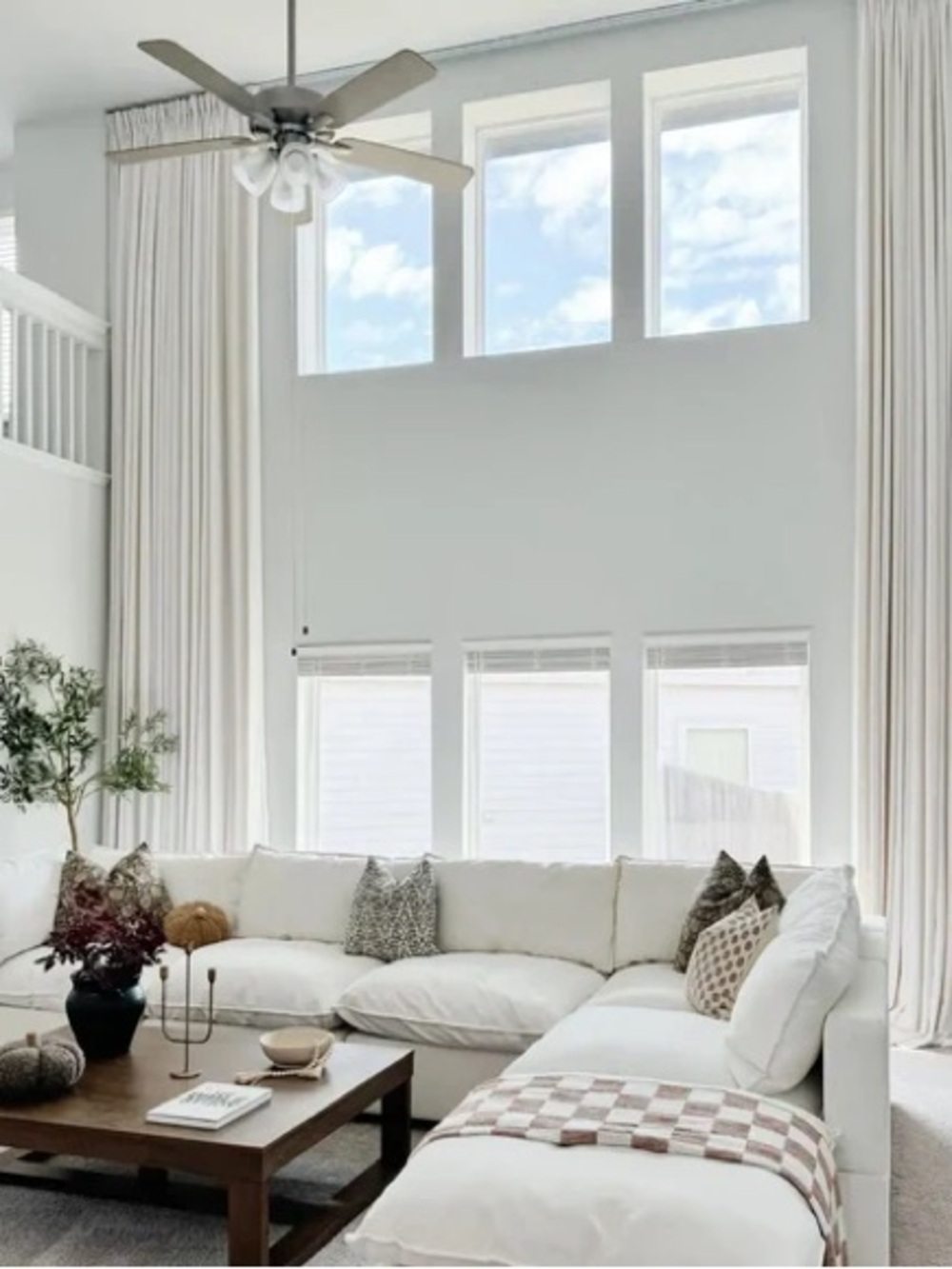 TWOPAGES Liz Linen Drape Pleated Curtains (2) 92”Wx102”L Snow White Lined